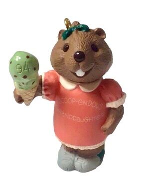 Hallmark 1994 “Granddaughter” Christmas Ornament